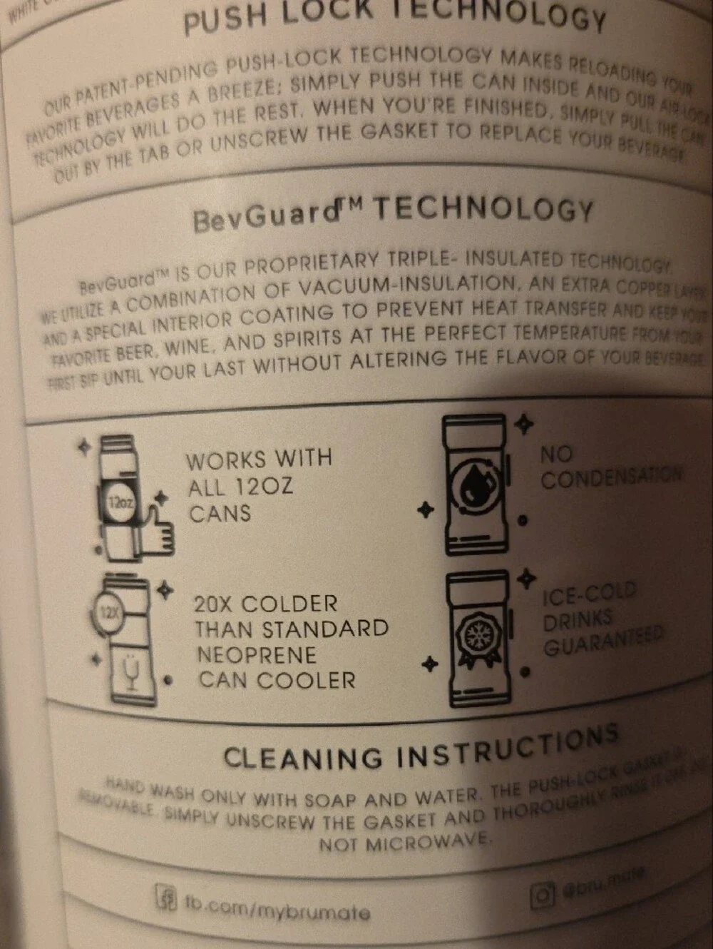 BRUMATE keep drinks